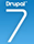 Drupal 7 logo